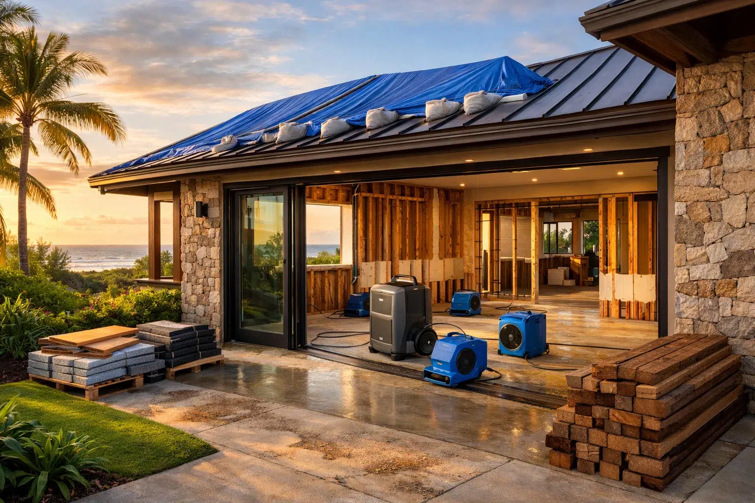 Hilo Construction Company 36 residential restoration Hawaii