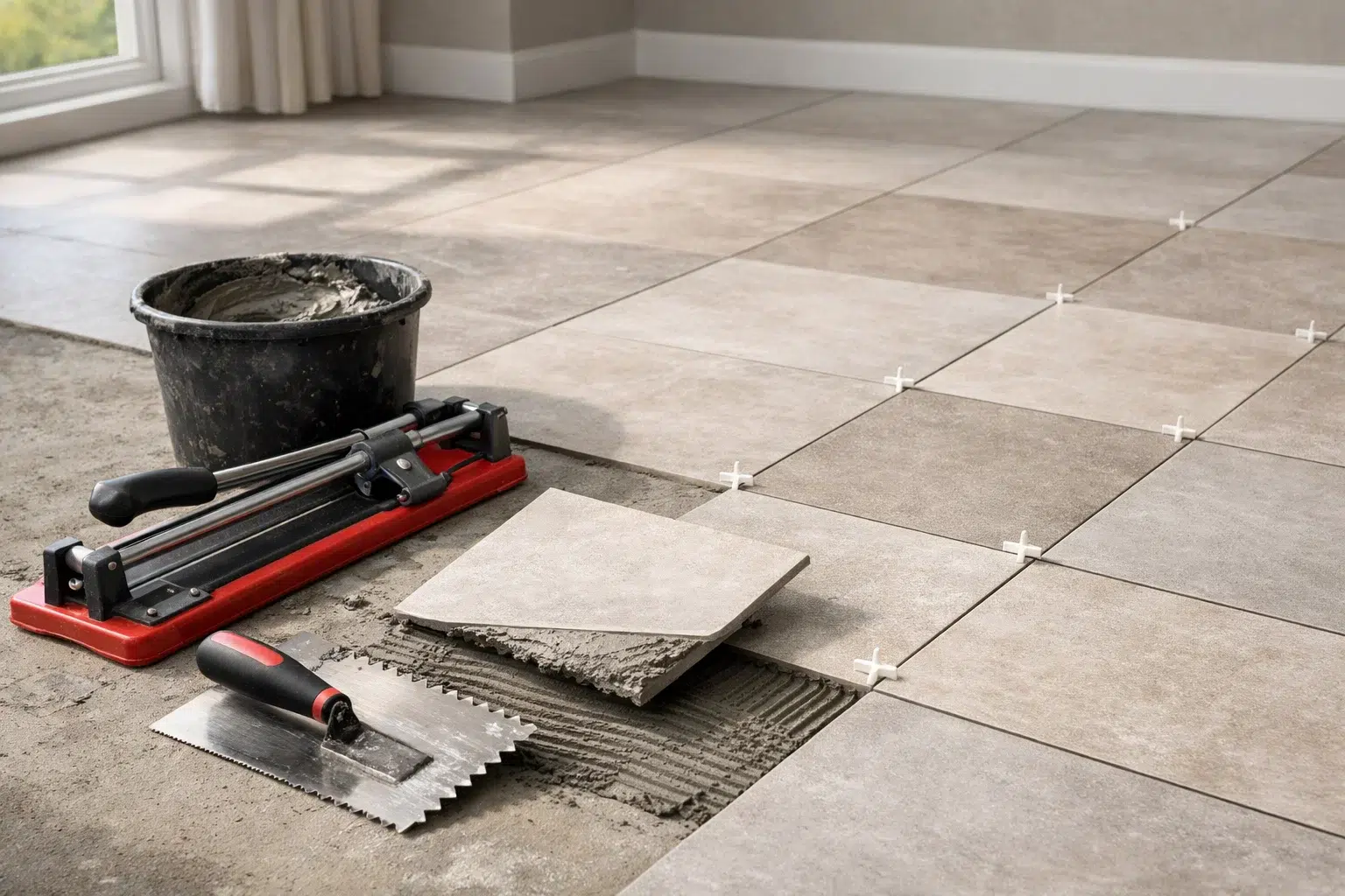 Pearl City Construction Company 36 tile installation