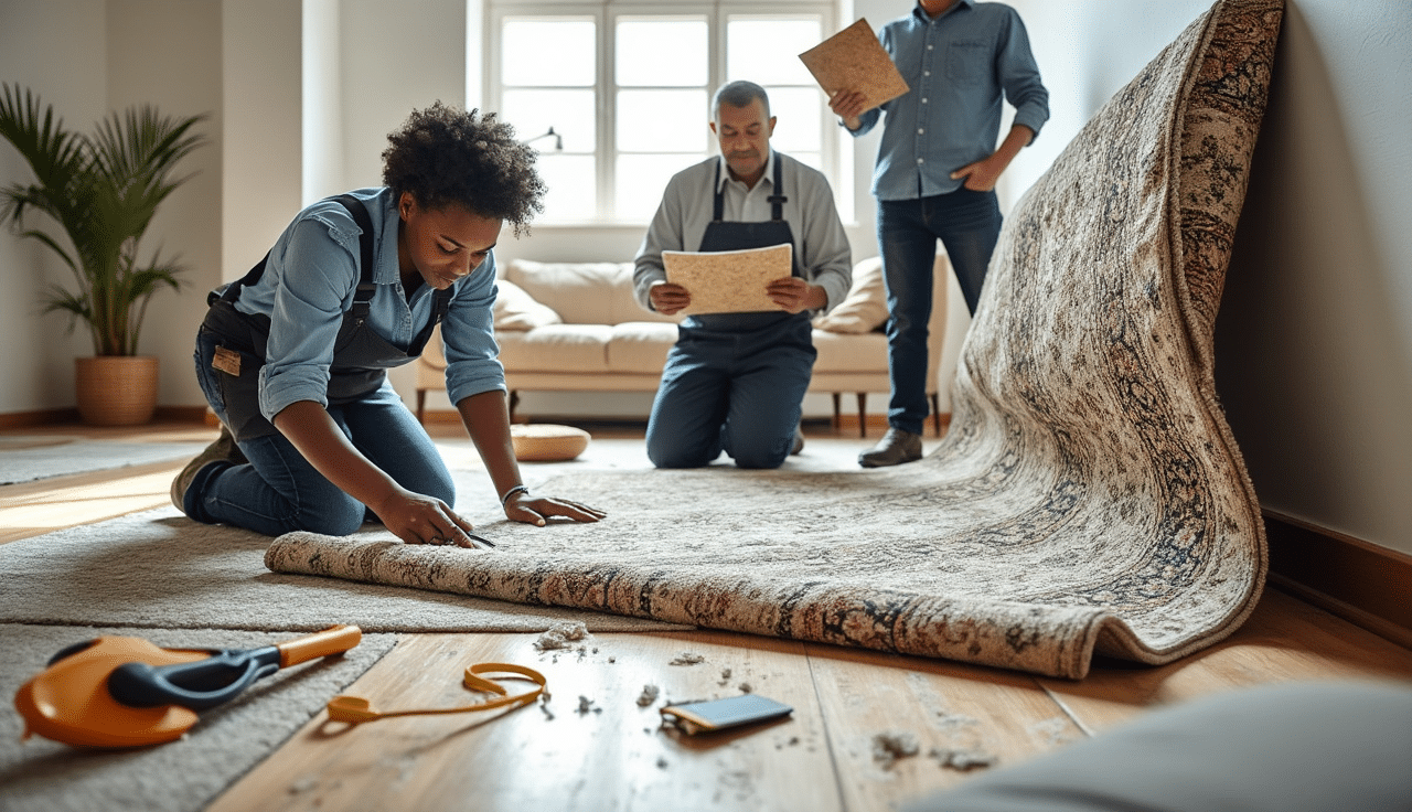 Hilo Construction Company 31 carpet renovation