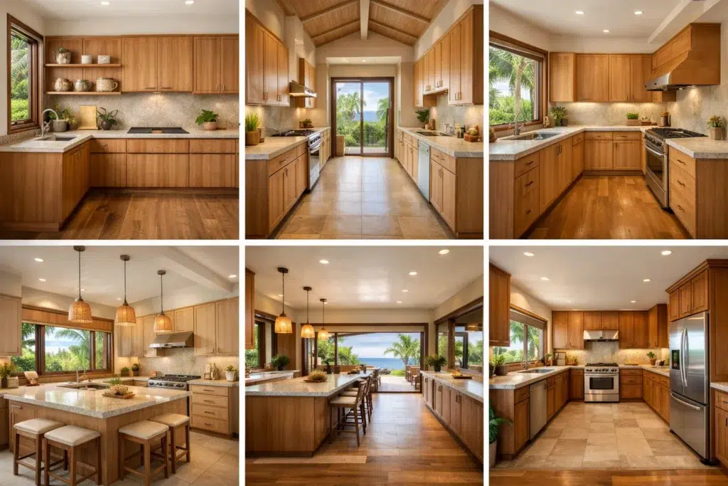 5 Kitchen Layouts: Design Ideas by UCG Hawaii