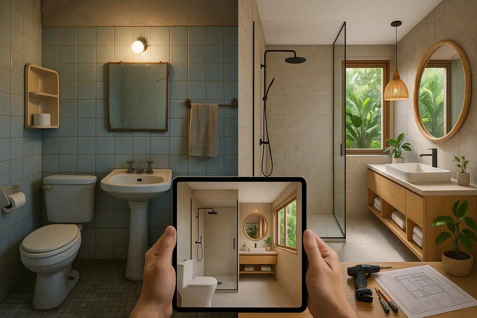 small bathroom redesign