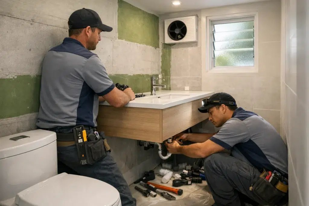 small bathroom redo