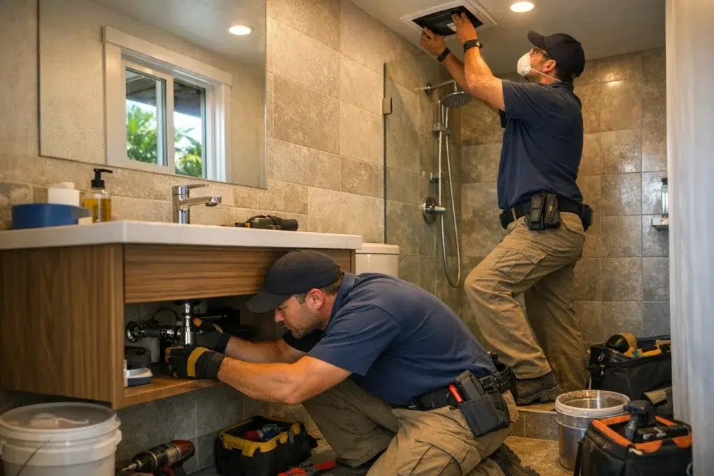 small bathroom remodel