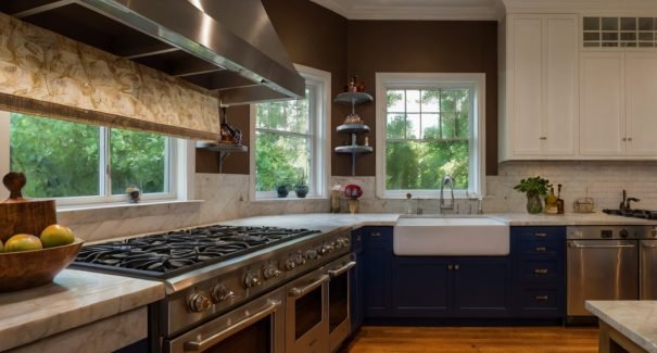 Leonardo_Kino_XL_chefs_kitchen_in_a_home_0